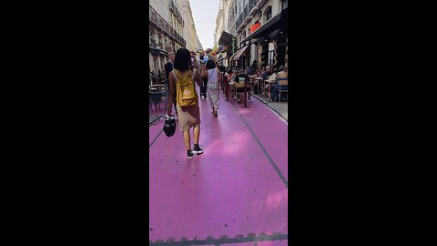 Pink street