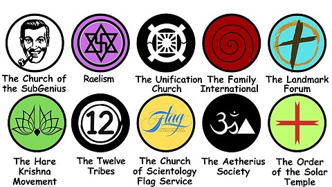 Tutti i TERRIFICANTI CULTI MODERNI spiegati DOCUMENTARIO il paganesimo moderno,comprende una vasta serie di cults,sette e nuovi movimenti religiosi detti NRM e cult UFO,apocalittici che esistono da decenni