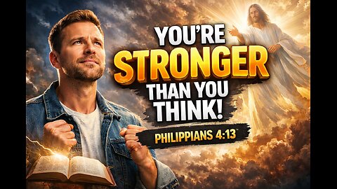 You Are Stronger Than You Think | Philippians 4:13 Will Change How You Face Life