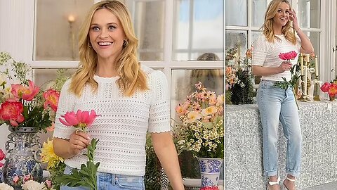 Reese Witherspoon Stuns in Spring Fashion Ad Before 49