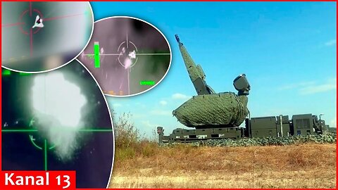 Ukrainian army demonstrates shooting down Russian drones with German Skynex air defense systems