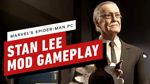 Marvel's Spider-Man PC - Incredible Stan Lee Mod Gameplay