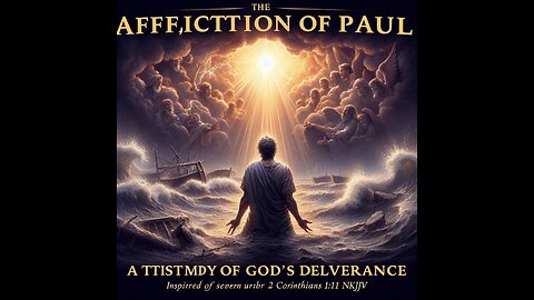 The Affliction of Paul - 2 Corinthians 1.8-11 - Daily Devotional Audio