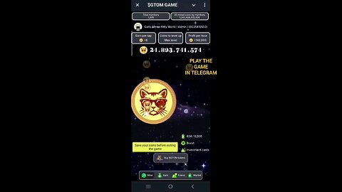 GATTO MEME KITTY WORLD TELEGRAM OFFICIAL MEME GAME
