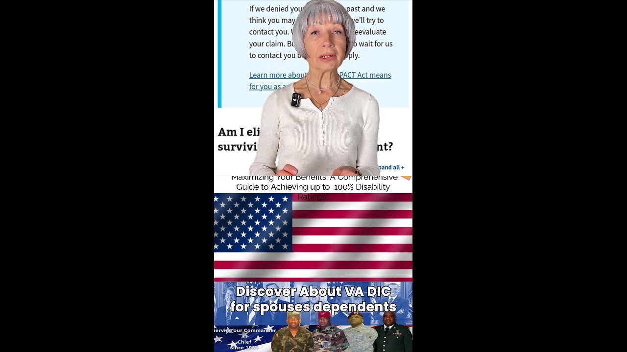 Veterans Affairs DIC Benefits