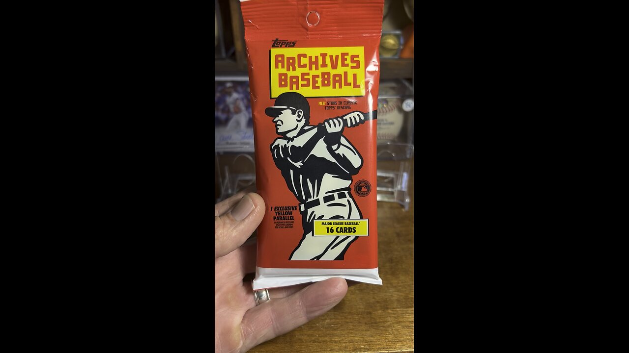 2024 #Topps #Archives #baseballcards #packopening Skenes?