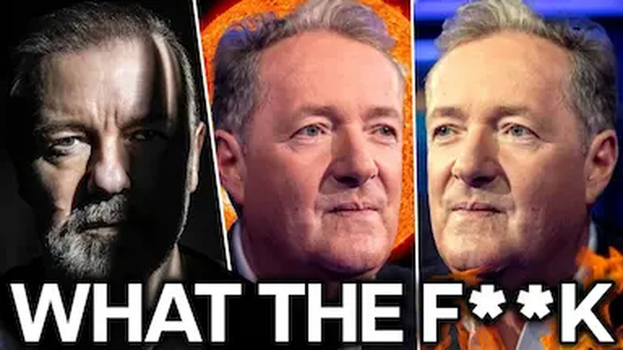 Wait, What The F*ck Is Happening To Piers Morgan!? Ricky Gervais Considers Greed And Stupidity