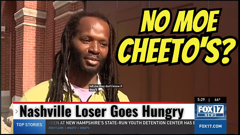 Lazy Nashville N****R Loses SNAP BENEFITS!