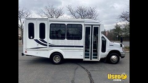 2015 Ford E350 Non CDL Shuttle Bus with Wheelchair Lift for Sale in New York!