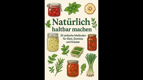 Natürlich haltbar machen – 20 einfache Methoden für Obst, Gemüse und Kräuter