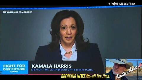 BREAKING NEWS:📣 Kamala is talking to the Young Democrats at the Voters of Tomorrow Summit.