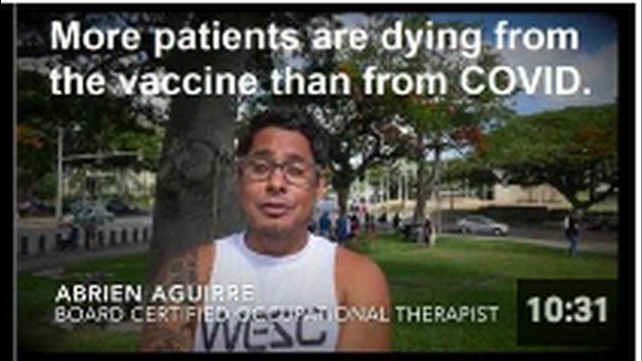 "Whistleblowing Occupational Therapist: More Vaccine-Related Deaths Than COVID-19"
