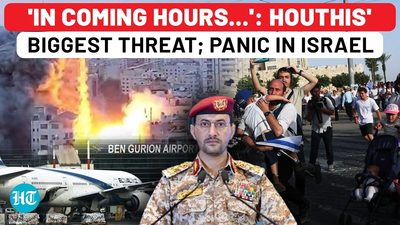 Houthis' Biggest Threat, Tell Airlines To Evacuate Israel's Largest Airport To Escape Huge Attack