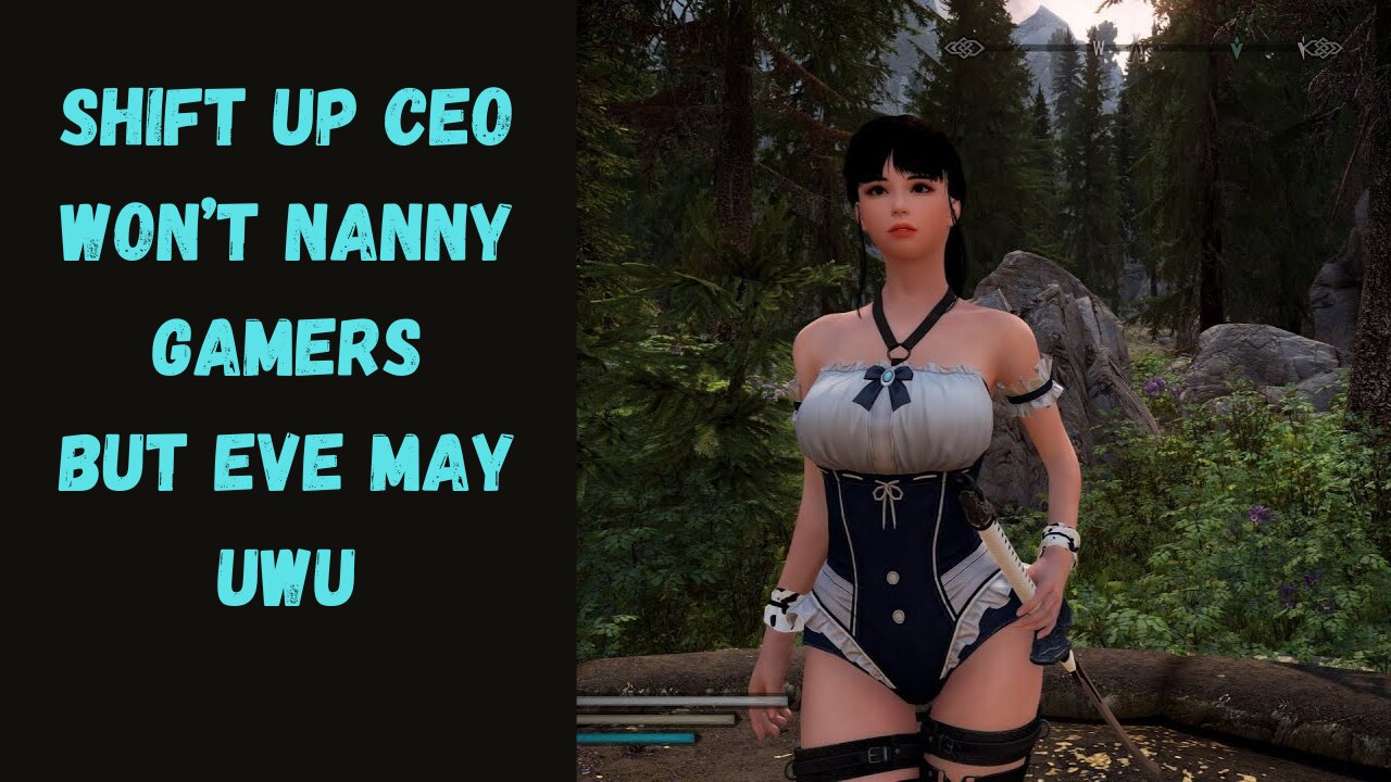 No Nanny nonsense Shift up CEO decides gamers should play the game they want even more mature mods.