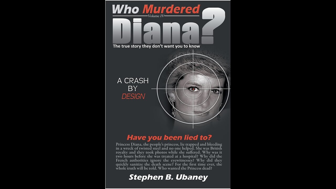 Who Murdered Diana? with Author Steve Ubaney. (2021)