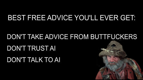 ⚠️TIME TO DESTROY AI BEFORE IT ENSLAVES US ALL IN AN ORWELLIAN BIOMETRIC CONTROL GRID