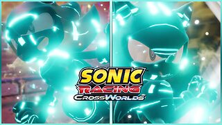Cyber Sonic vs Mirror Egg & Secret Grand Prix - Sonic Racing Crossworlds -By Nutra2392