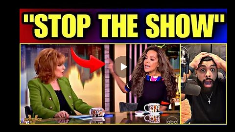 YES!! ABC Producers SUSPEND The 'View' After Huge Fight BREAKS OUT, Sunny Hostin Loses her MIND