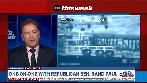 Sen Rand Paul: I'm Not For Blowing Up Narco Terrorists