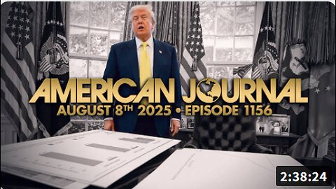 The American Journal: Trump Plans New Census Excluding Illegals After Dems Secured 20-30 House Seats From 2020 Census Overcount - FULL SHOW - 08/08/2025