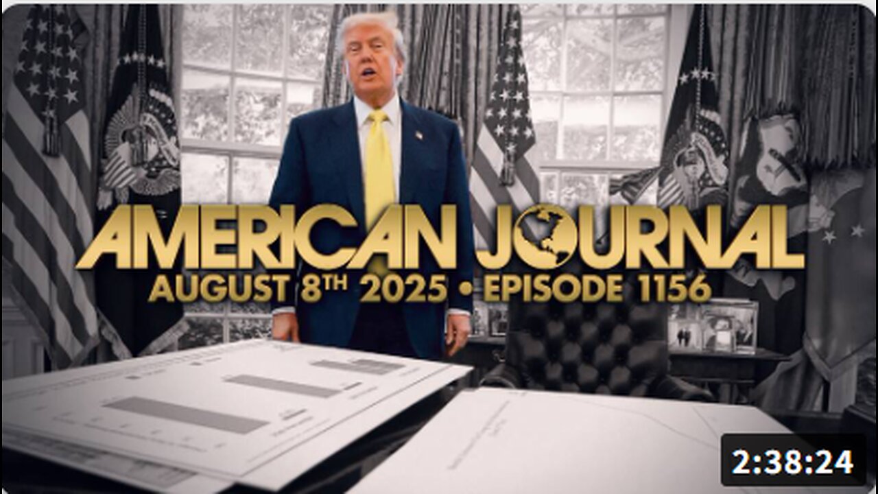 The American Journal: Trump Plans New Census Excluding Illegals After Dems Secured 20-30 House Seats From 2020 Census Overcount - FULL SHOW - 08/08/2025