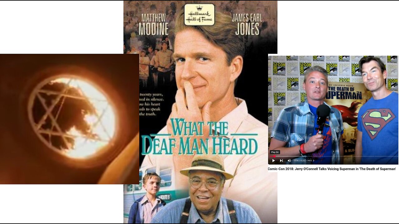 What the DEAF man heard