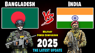 Bangladesh vs India Military Power Comparison 2025 | India vs Bangladesh Military Power 2025