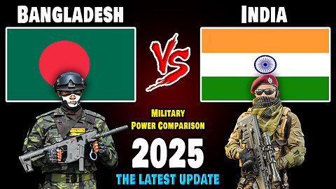 Bangladesh vs India Military Power Comparison 2025 | India vs Bangladesh Military Power 2025