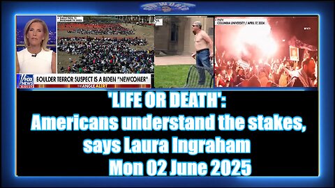 'LIFE OR DEATH' Americans understand the stakes, says Laura Ingraham
