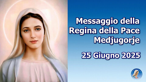 (25 GIUGNO 2025) - 〽EDJUGORJE: “〽ESSAGGIO DELLA REGINA DELLA PACE!!” /|😇💖🙏|\ =44esimo anniversario=🙏
