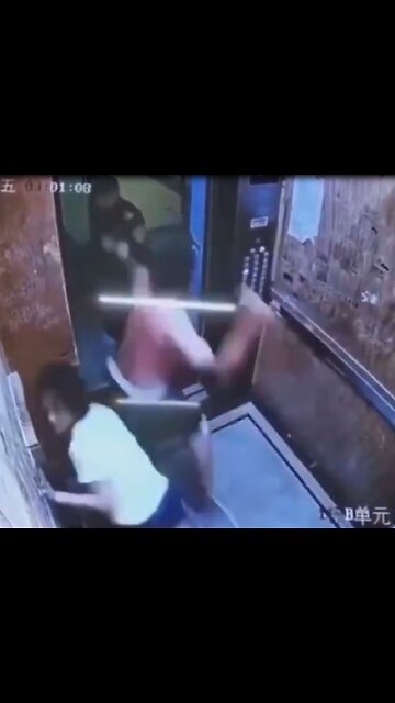 Doorman stops rape in process, continues to beat the guy mercilessly afterwards