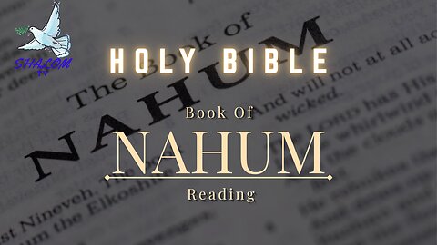 Complete Reading Of Book of NAHUM (NIV) | HOLY BIBLE