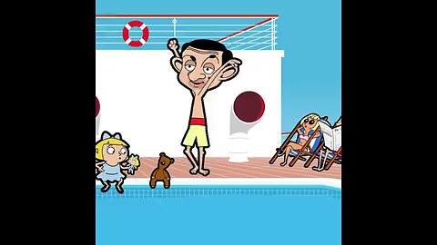 Mr Bean Swimming Part 4