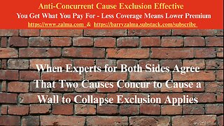 Anti-Concurrent Cause Exclusion Effective