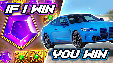 IF I WIN HERE, YOU COULD WIN THIS CAR!