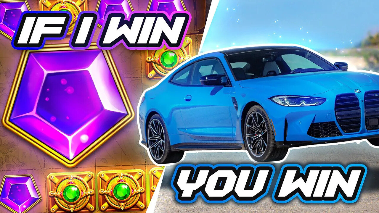 IF I WIN HERE, YOU COULD WIN THIS CAR!