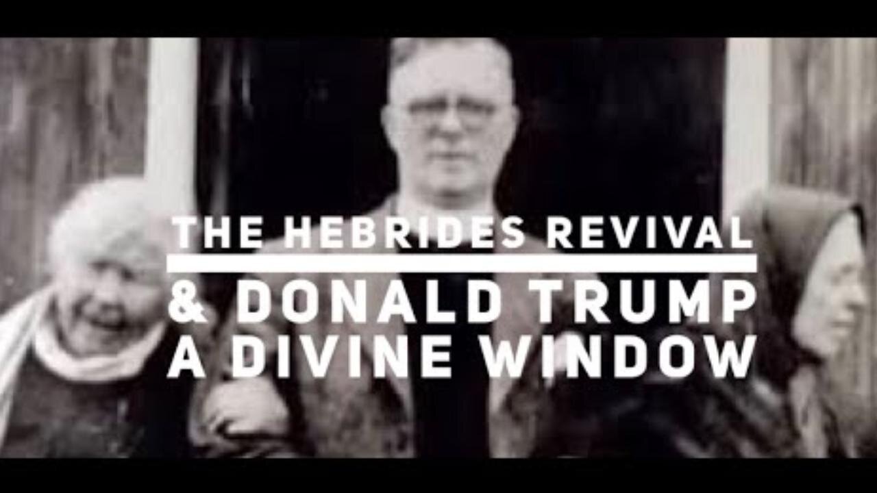 Donald TRUMPS BIBLE From Scotland to the Oval Office - The Hebrides Revival ~ BY Voice of Revival (04.24.20)