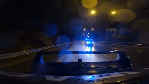 Echoes From Nowhere - Uncertainty | GhostRider Subaru Police Chase | NightDrive Chill Wave Music