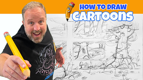 How to Draw Thumbnails of Trees in a Forest