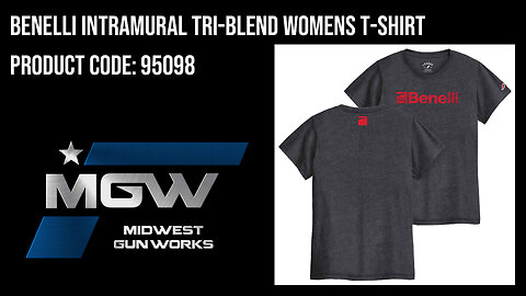 Benelli Intramural Tri-Blend Womens T-Shirt - 95098