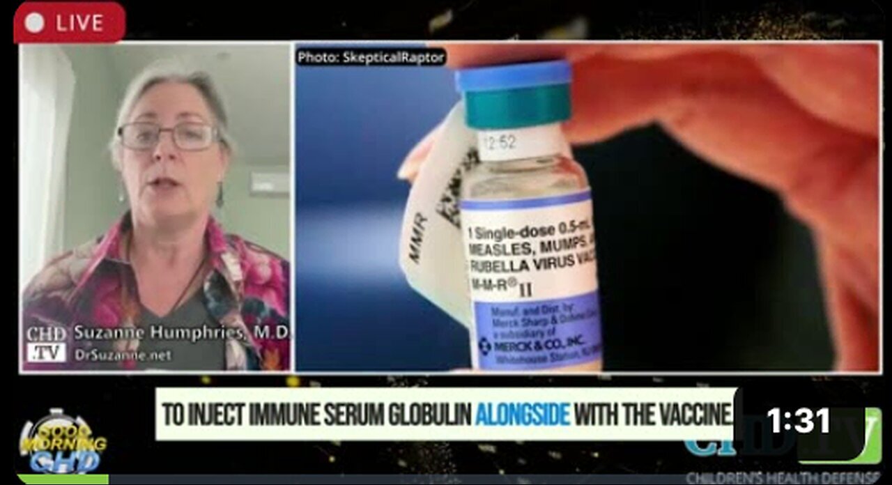 "Unsettling Past of the MMR Vaccine"