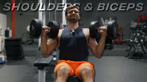 Hybrid Shoulder & Biceps Day for a CRAZY Pump