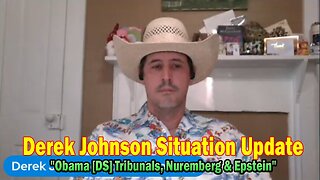 Derek Johnson 7.22.25: "WWG1WGA: Trump Currency Reset, Obama [DS] Tribunals, Nuremberg & Epstein"