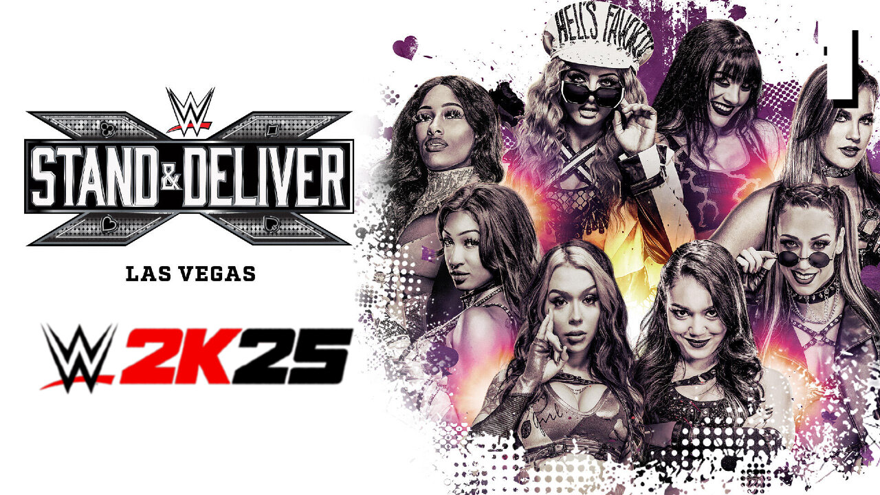 WWE 2K25 NXT Stand & Deliver April 19th 2025 - Match 1: Gigi & Tatum get a title shot!