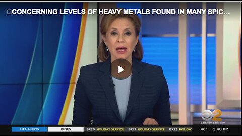 "Heavy Metal Contamination Detected in Numerous Spices"