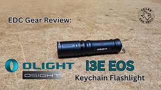 EDC Gear Review: Olight i3E EOS Keychain Flashlight (Osight Edition)