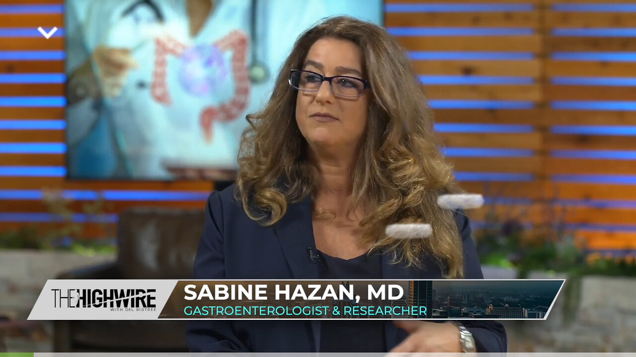 Dr Sabine Hazan (microbiome expert) on bifido bacterium, ivermectin, gut health & chronic disease