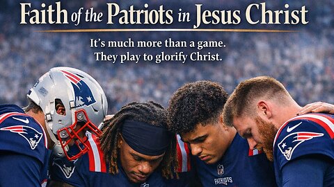Faith and Football, the 2025 New England Patriots #drakemaye #newenglandpatriots #jesuschrist #god