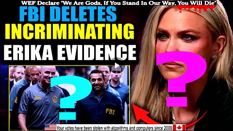 Bombshell: FBI Caught Deleting 'Proof' Erika Kirk Trafficked Children to Israel