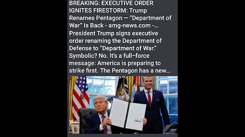 TRUMP GOES PUBLIC: “YES —